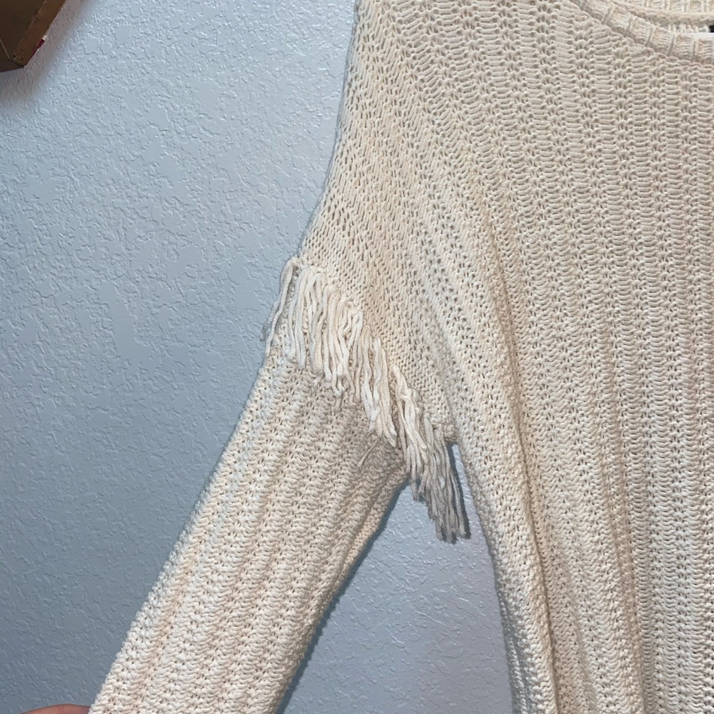 Banana Republic waffle knit sweater ❄️